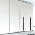 Wire Drawing Large Wardrobe Cabinet Long Door Handles